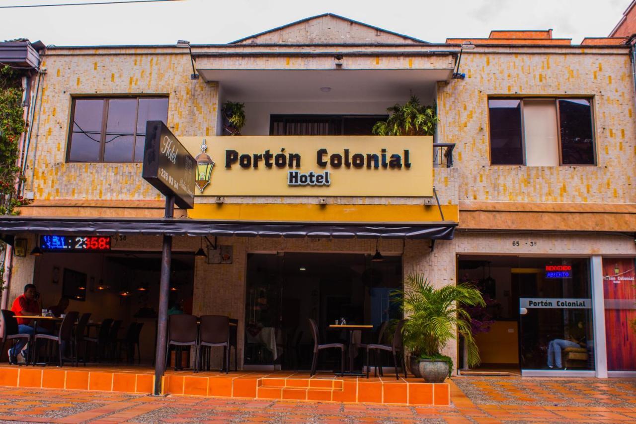 Hotel Porton Colonial Medellín Exteriör bild